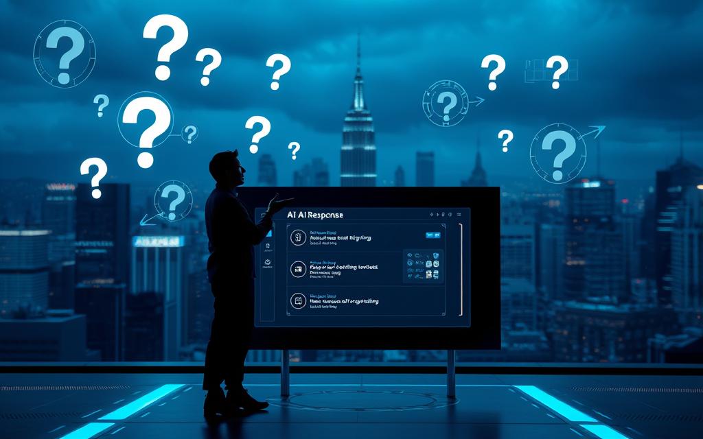 asking ai questions