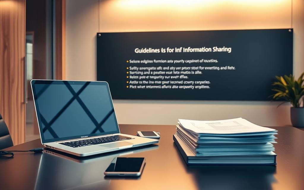 secure information sharing guidelines