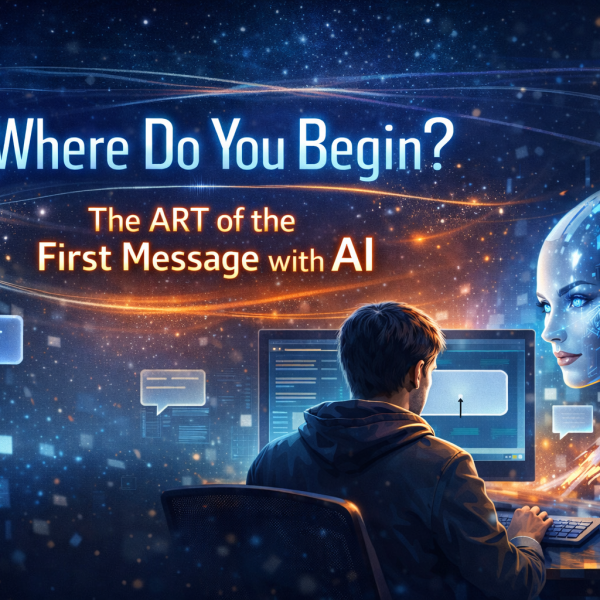 Where Do You Begin? The Art of the First Message with AI