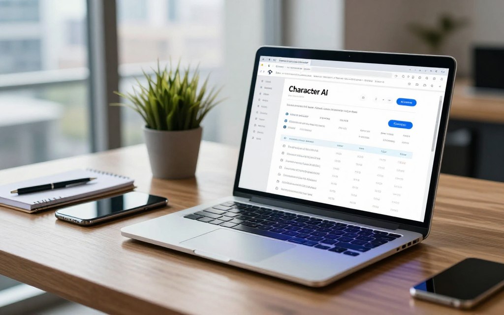 Account details and browser data used with Character.AI